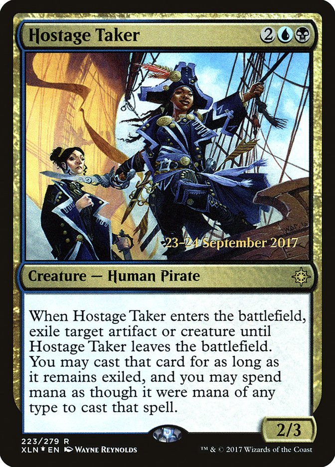 Hostage Taker [Ixalan Prerelease Promos] | Tables and Towers