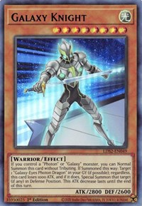 Galaxy Knight (Blue) [LDS2-EN049] Ultra Rare | Tables and Towers