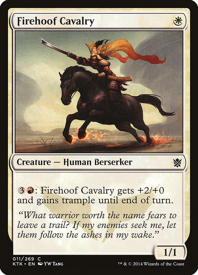 Firehoof Cavalry [Khans of Tarkir] | Tables and Towers