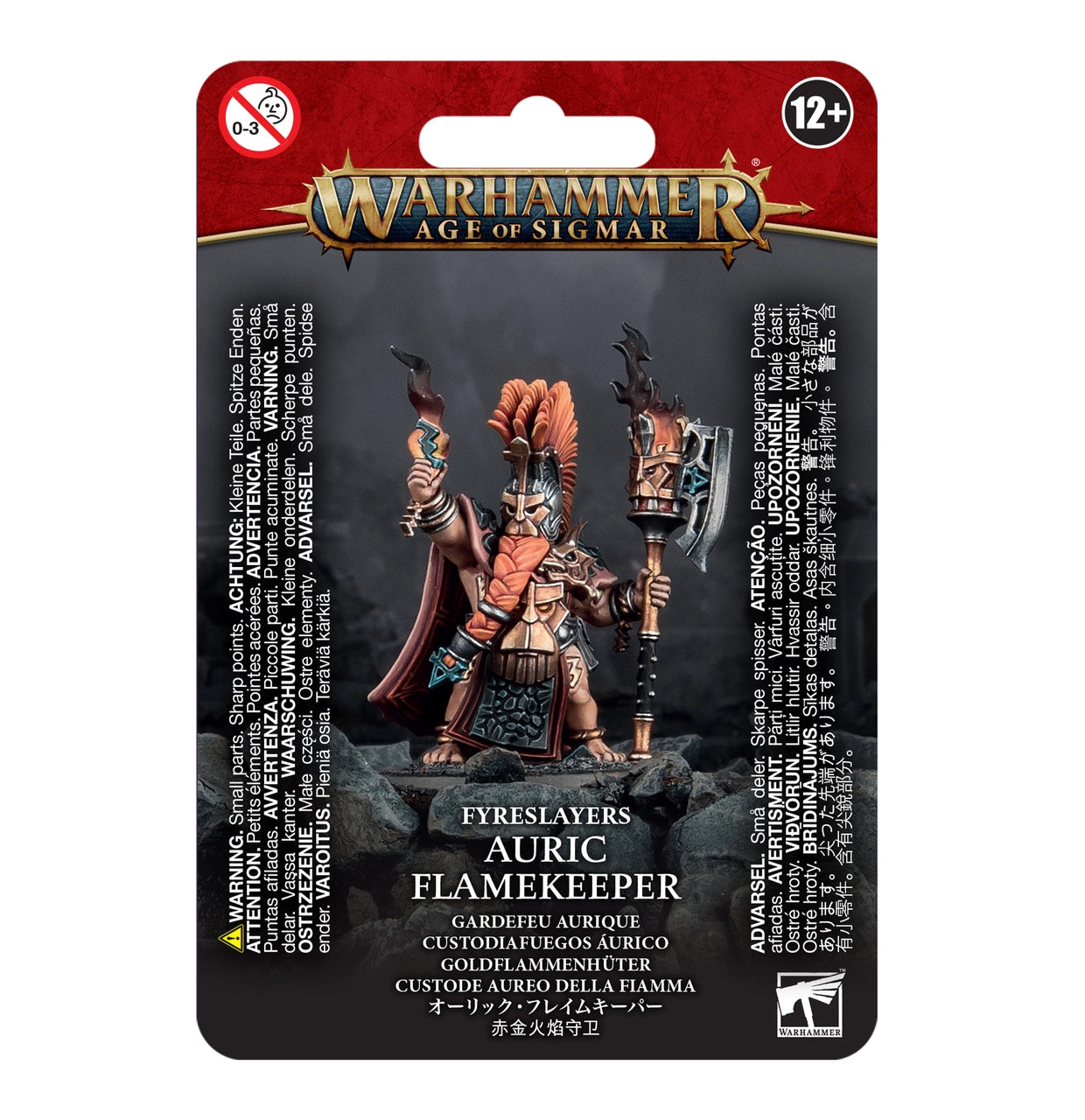 AoS Fyreslayers Auric Flamekeeper | Tables and Towers