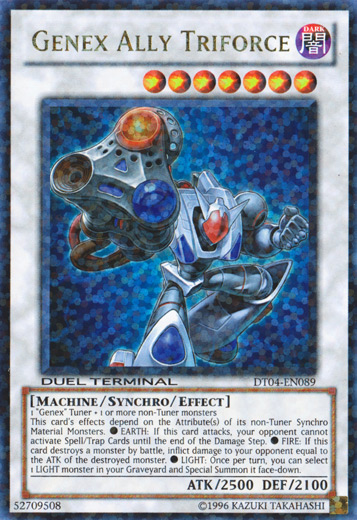 Genex Ally Triforce [DT04-EN089] Ultra Rare | Tables and Towers