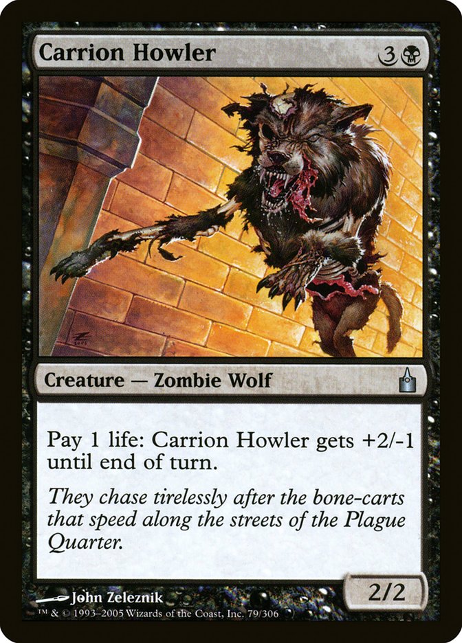 Carrion Howler [Ravnica: City of Guilds] | Tables and Towers