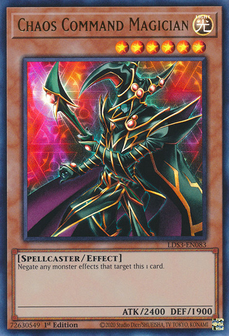 Chaos Command Magician [LDS3-EN083] Ultra Rare | Tables and Towers