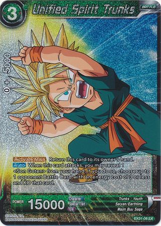 Unified Spirit Trunks (Foil) (EX01-06) [Mighty Heroes] | Tables and Towers