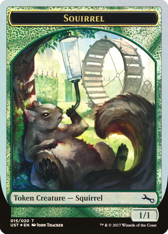 Squirrel Token [Unstable Tokens] | Tables and Towers