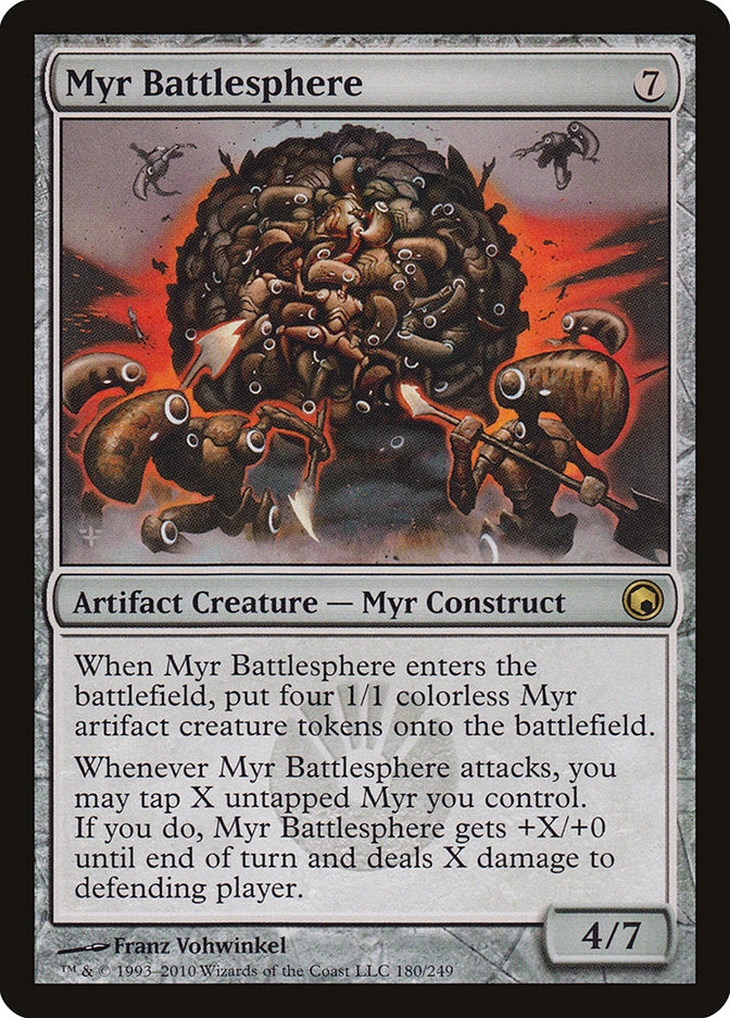 Myr Battlesphere [Scars of Mirrodin] | Tables and Towers