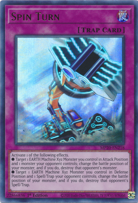 Spin Turn [MP20-EN218] Ultra Rare | Tables and Towers