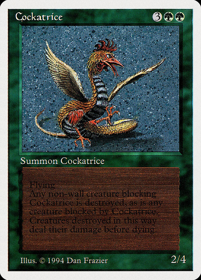 Cockatrice [Summer Magic / Edgar] | Tables and Towers