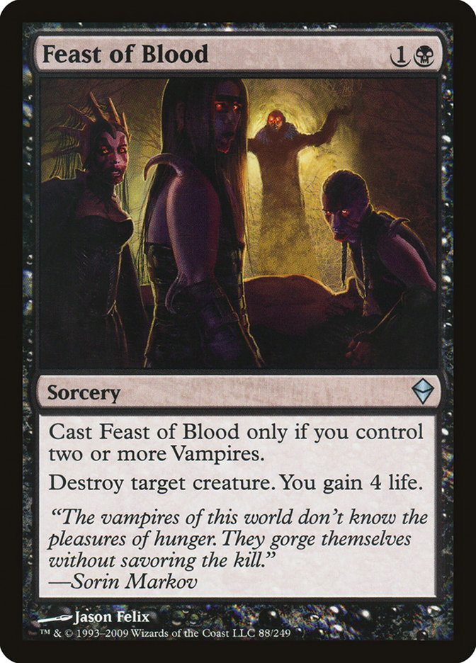 Feast of Blood [Zendikar] | Tables and Towers