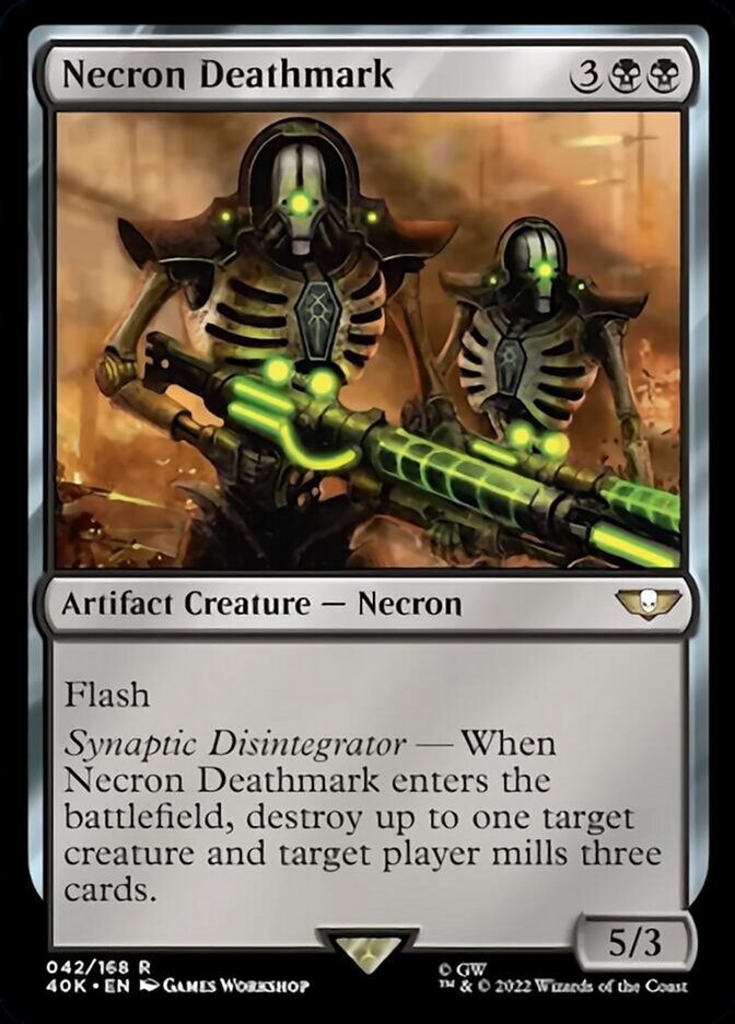 Necron Deathmark (Surge Foil) [Warhammer 40,000] | Tables and Towers