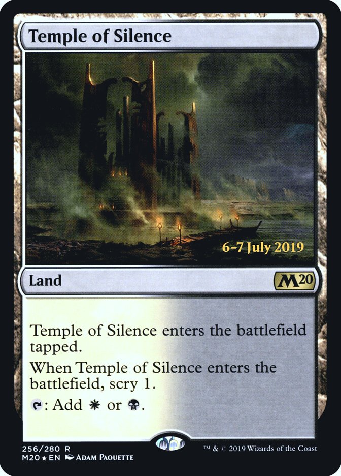 Temple of Silence [Core Set 2020 Prerelease Promos] | Tables and Towers