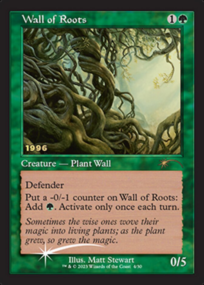 Wall of Roots [30th Anniversary Promos] | Tables and Towers