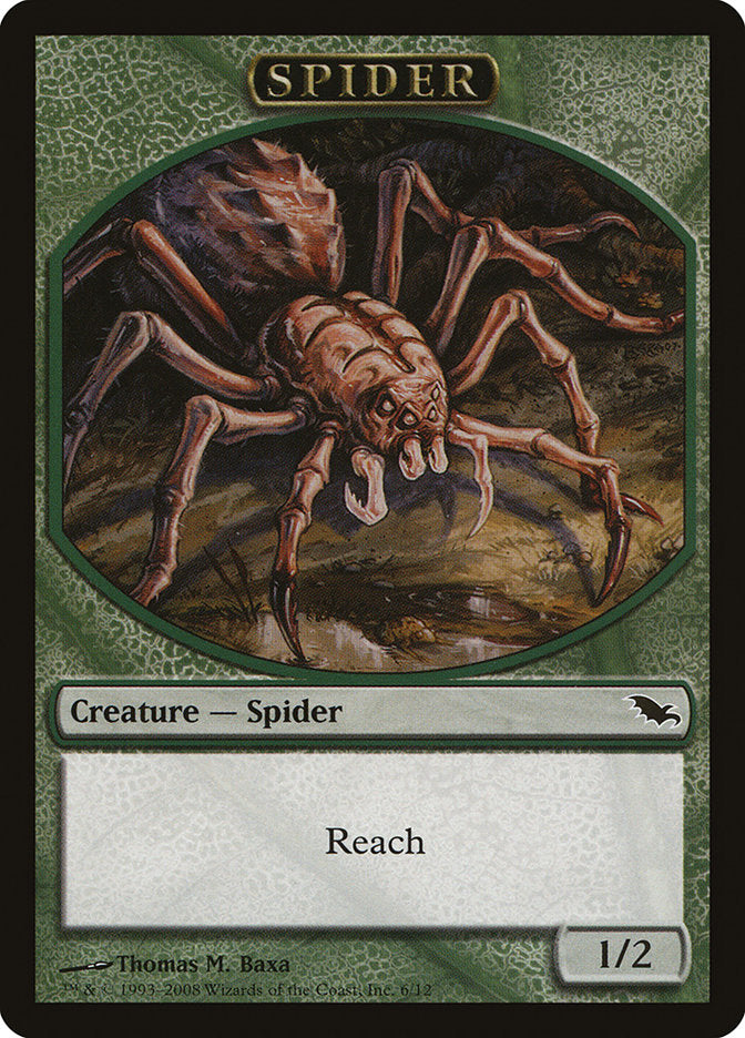 Spider Token [Shadowmoor Tokens] | Tables and Towers