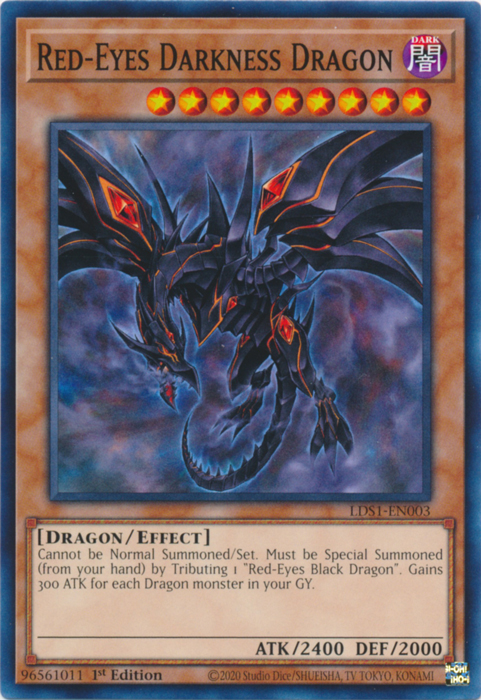 Red-Eyes Darkness Dragon [LDS1-EN003] Common | Tables and Towers