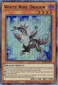 White Rose Dragon (Green) [LDS2-EN109] Ultra Rare | Tables and Towers