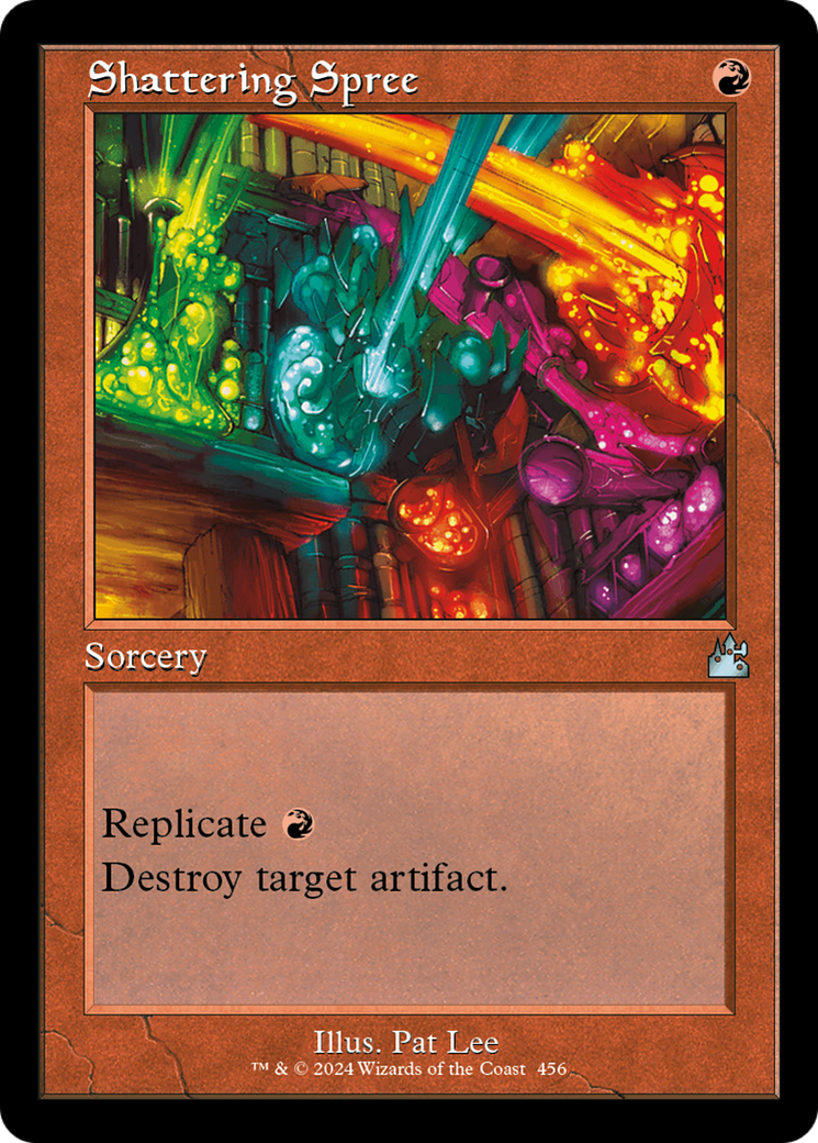Shattering Spree (Retro Frame) [Ravnica Remastered] | Tables and Towers