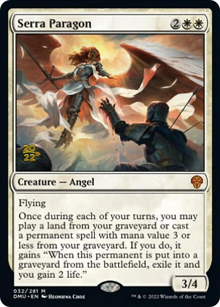 Serra Paragon [Dominaria United Prerelease Promos] | Tables and Towers