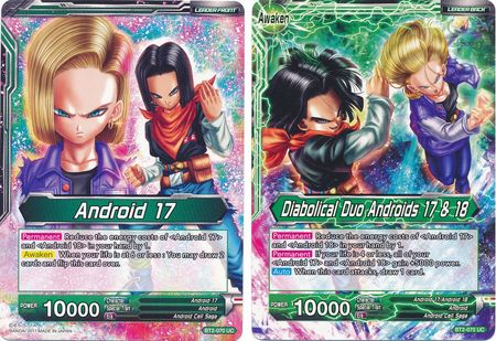 Android 17 // Diabolical Duo Androids 17 & 18 (BT2-070) [Union Force] | Tables and Towers