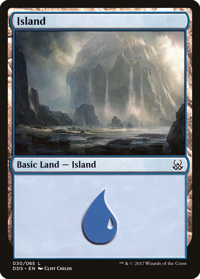 Island (30) [Duel Decks: Mind vs. Might] | Tables and Towers