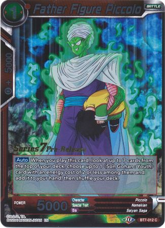 Father Figure Piccolo (BT7-012_PR) [Assault of the Saiyans Prerelease Promos] | Tables and Towers