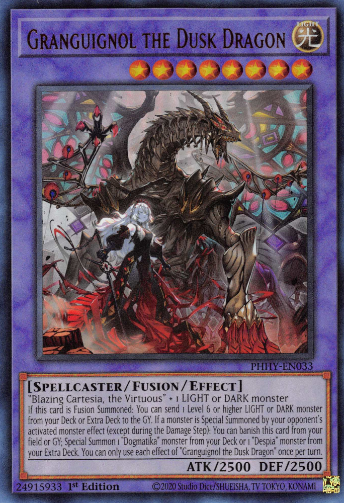 Granguignol the Dusk Dragon [PHHY-EN033] Ultra Rare | Tables and Towers