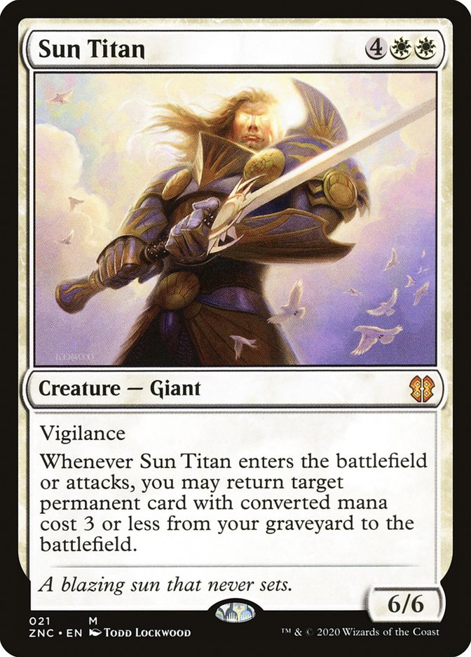 Sun Titan [Zendikar Rising Commander] | Tables and Towers