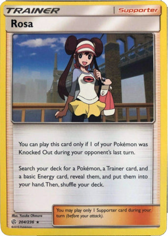 Rosa (204/236) (Build & Battle Box Exclusive) [Sun & Moon: Cosmic Eclipse] | Tables and Towers