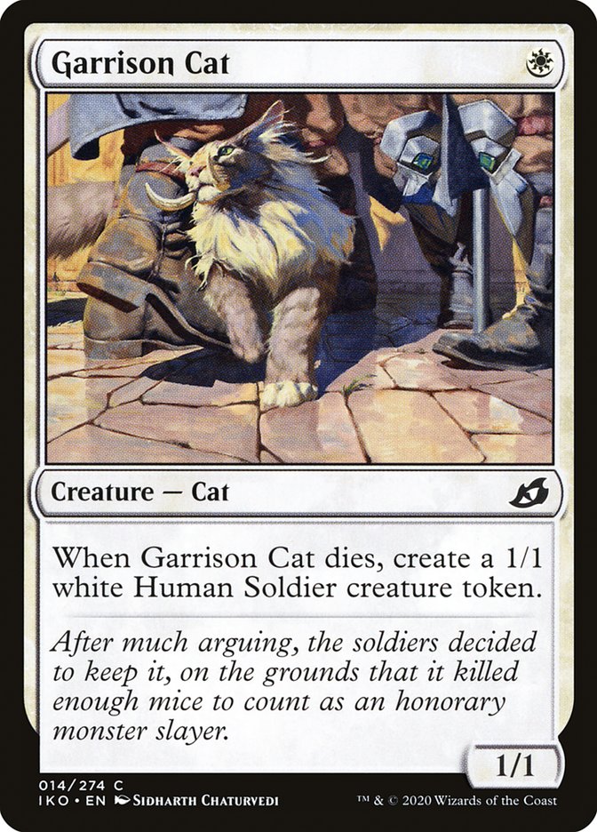 Garrison Cat [Ikoria: Lair of Behemoths] | Tables and Towers