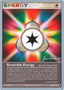 Scramble Energy (89/101) (Psychic Lock - Jason Klaczynski) [World Championships 2008] | Tables and Towers