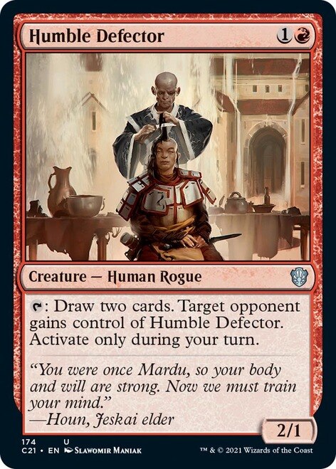 Humble Defector [Commander 2021] | Tables and Towers