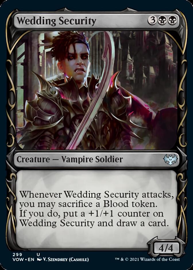 Wedding Security (Showcase Fang Frame) [Innistrad: Crimson Vow] | Tables and Towers