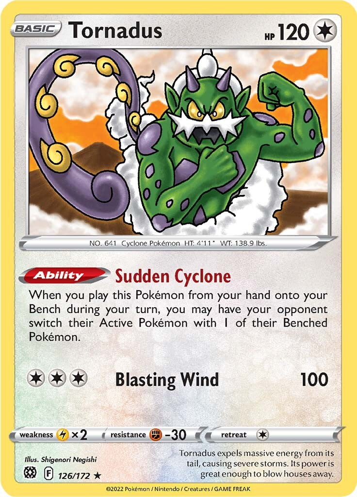 Tornadus (126/172) [Sword & Shield: Brilliant Stars] | Tables and Towers