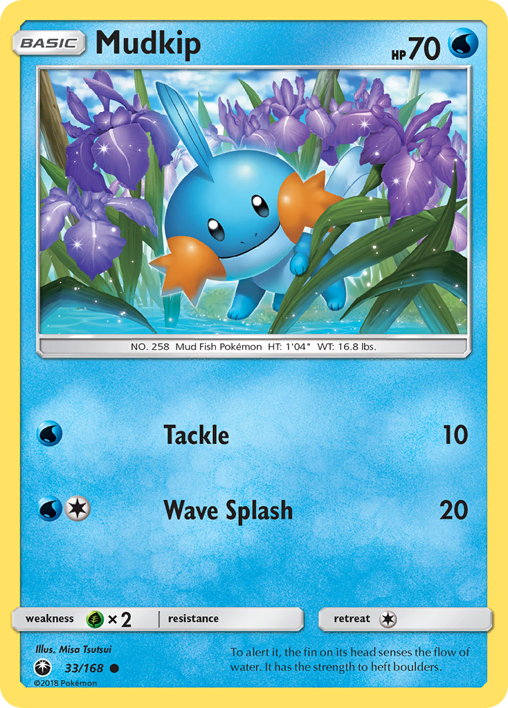 Mudkip (33/168) [Sun & Moon: Celestial Storm] | Tables and Towers