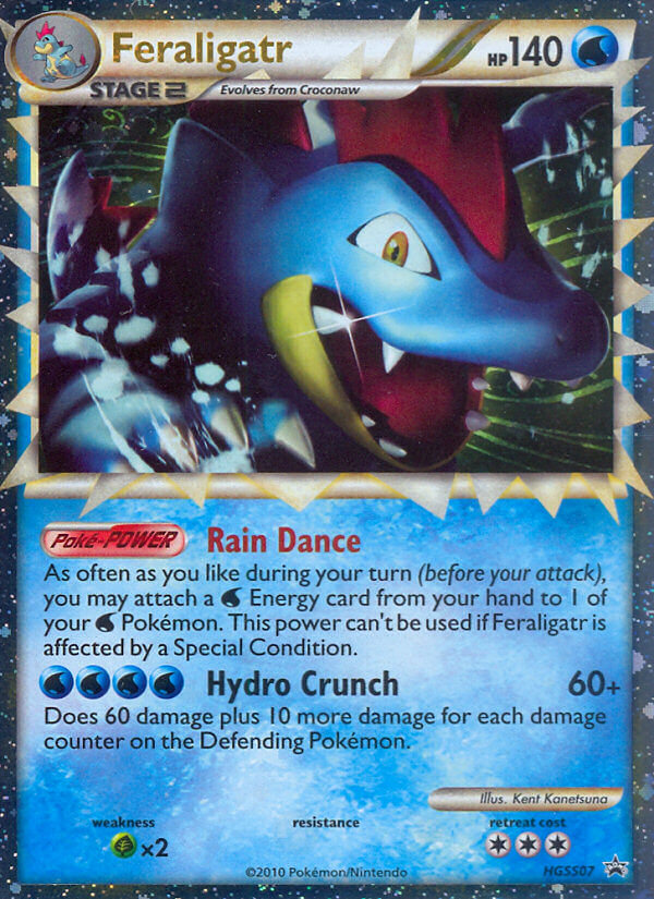 Feraligatr (HGSS07) [HeartGold & SoulSilver: Black Star Promos] | Tables and Towers