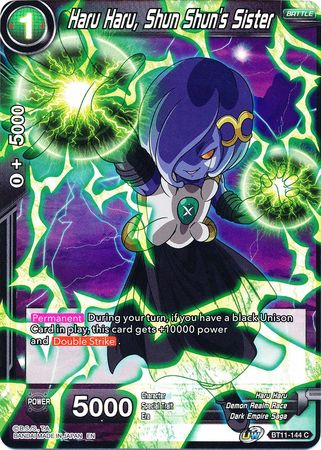 Haru Haru, Shun Shun's Sister (BT11-144) [Vermilion Bloodline 2nd Edition] | Tables and Towers