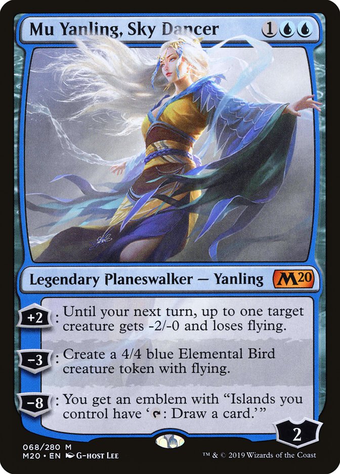 Mu Yanling, Sky Dancer [Core Set 2020] | Tables and Towers