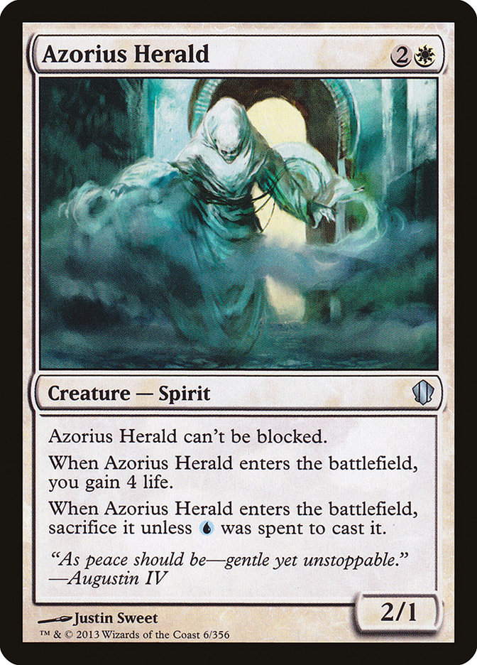 Azorius Herald [Commander 2013] | Tables and Towers