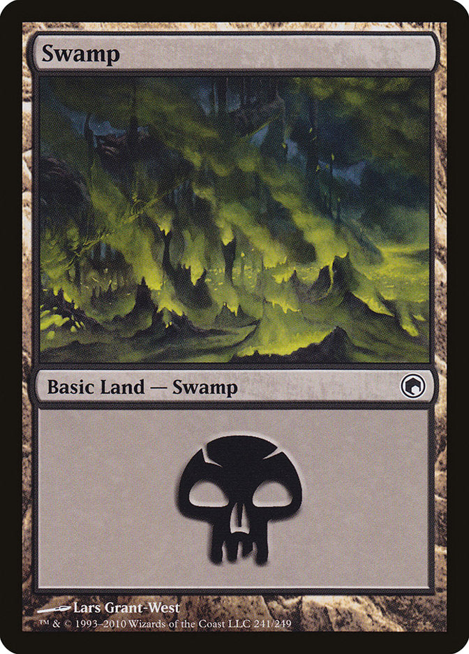 Swamp (241) [Scars of Mirrodin] | Tables and Towers