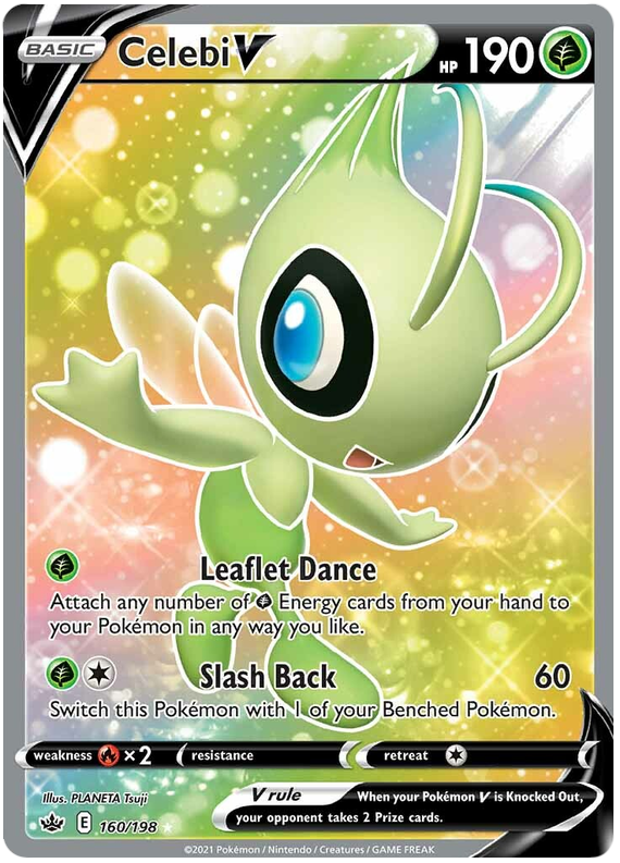 Celebi V (160/198) [Sword & Shield: Chilling Reign] | Tables and Towers