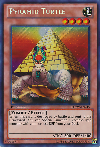 Pyramid Turtle [LCYW-EN245] Secret Rare | Tables and Towers