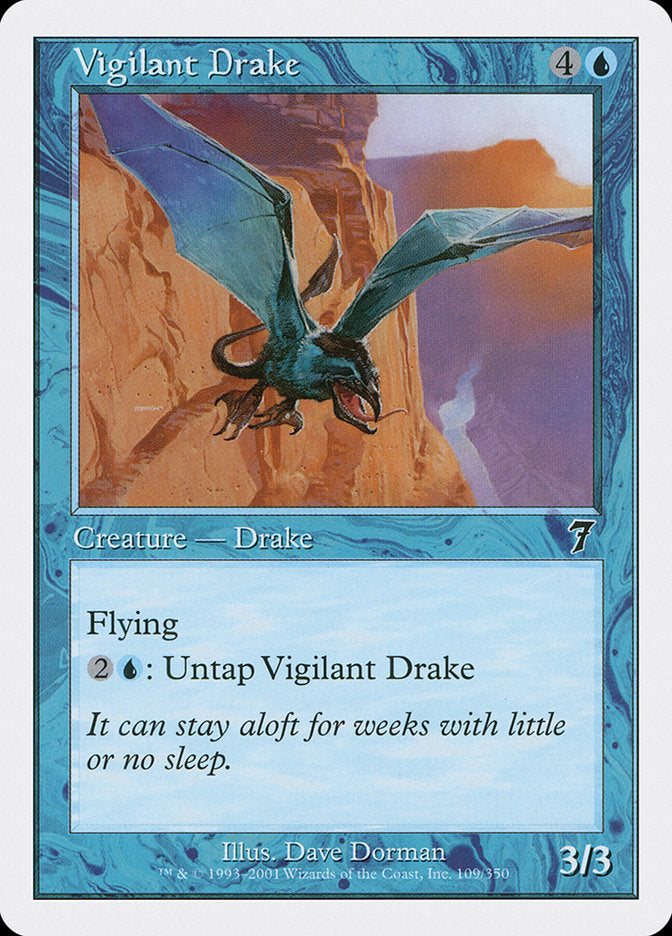 Vigilant Drake [Seventh Edition] | Tables and Towers