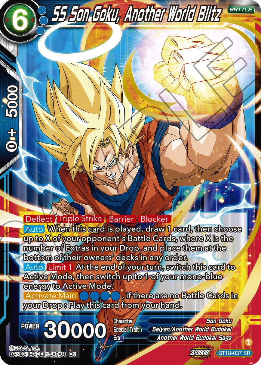 SS Son Goku, Another World Blitz (BT18-037) [Dawn of the Z-Legends] | Tables and Towers