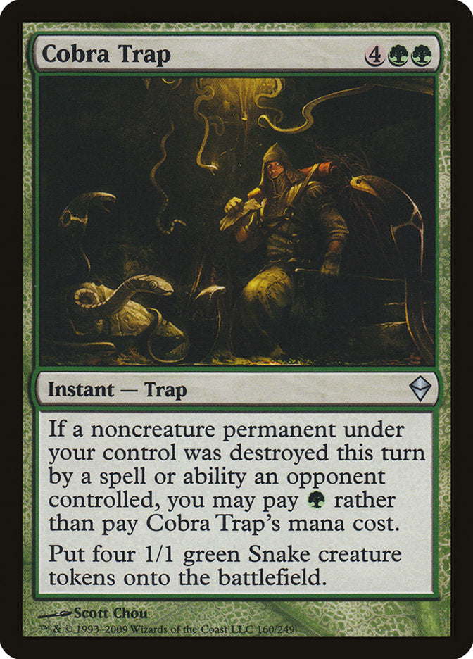 Cobra Trap [Zendikar] | Tables and Towers