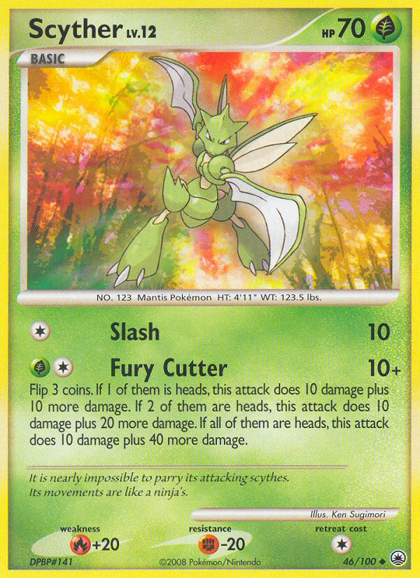 Scyther (46/100) [Diamond & Pearl: Majestic Dawn] | Tables and Towers