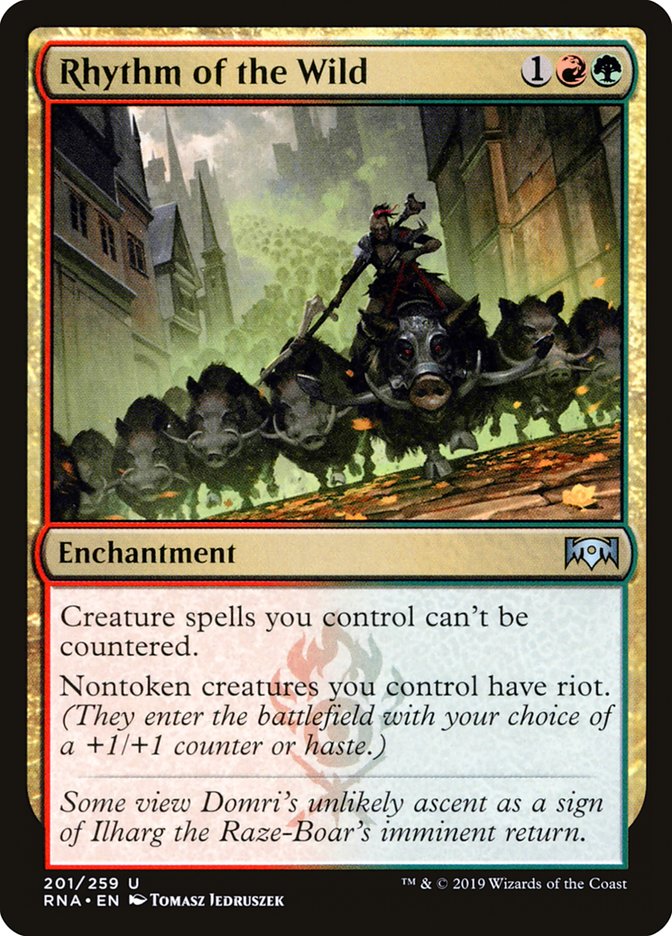 Rhythm of the Wild [Ravnica Allegiance] | Tables and Towers