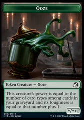 Clue // Ooze Double-Sided Token [Innistrad: Midnight Hunt Tokens] | Tables and Towers