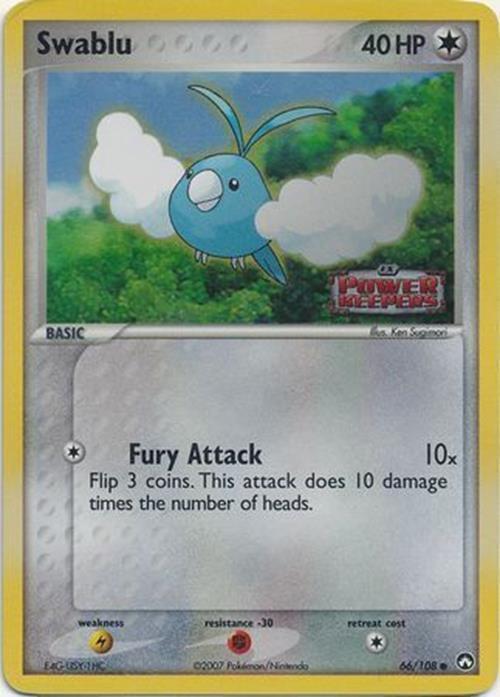 Swablu (66/108) (Stamped) [EX: Power Keepers] | Tables and Towers