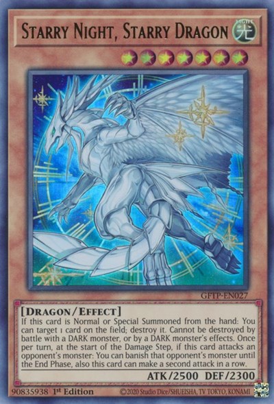 Starry Night, Starry Dragon [GFTP-EN027] Ultra Rare | Tables and Towers