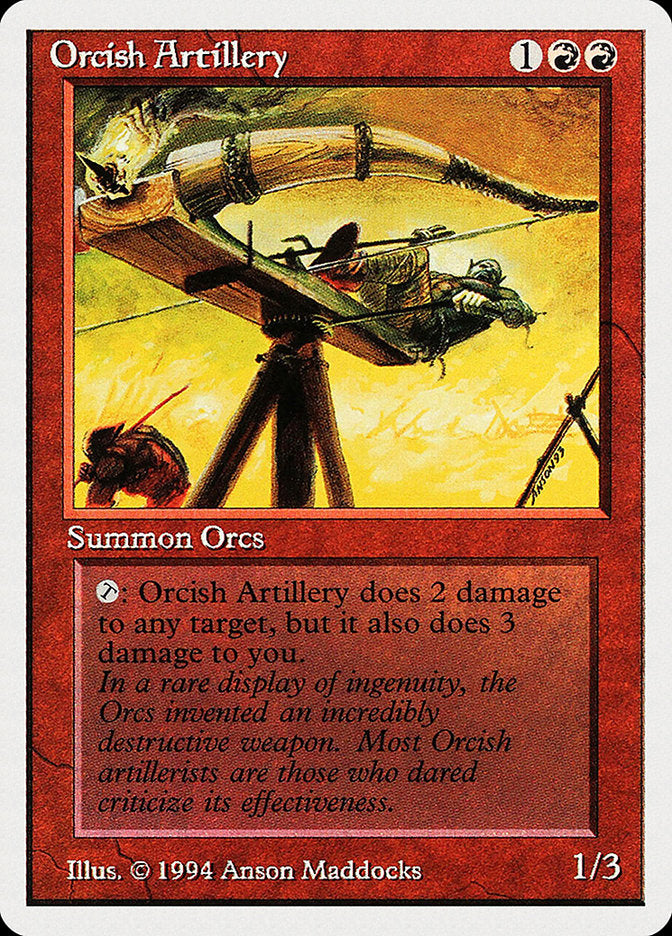 Orcish Artillery [Summer Magic / Edgar] | Tables and Towers