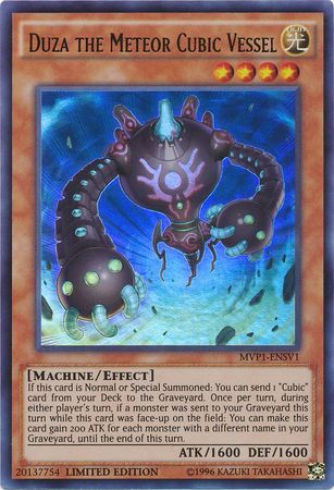 Duza the Meteor Cubic Vessel [MVP1-ENSV1] Ultra Rare | Tables and Towers